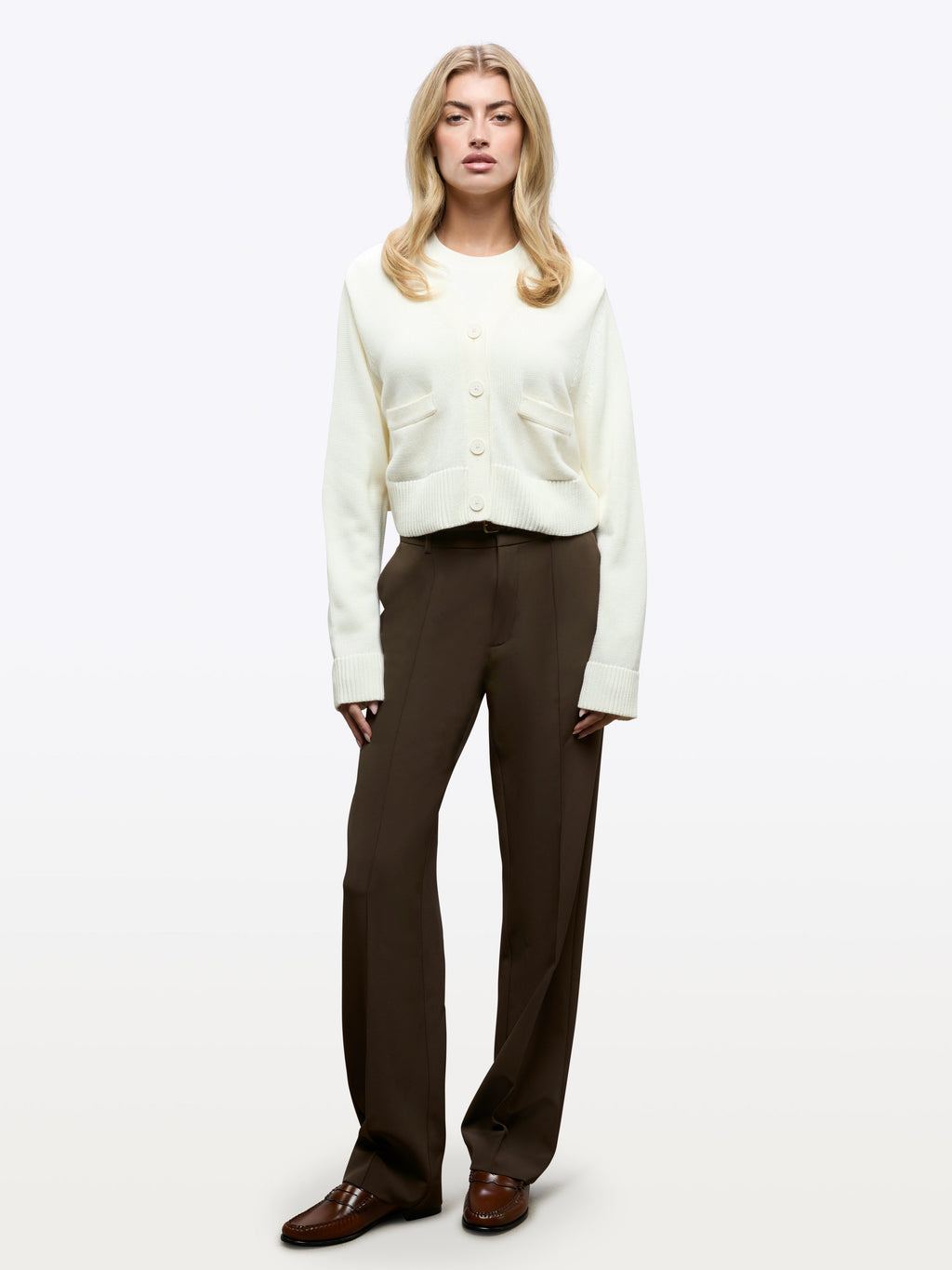 Upstate Cardigan | Eggshell