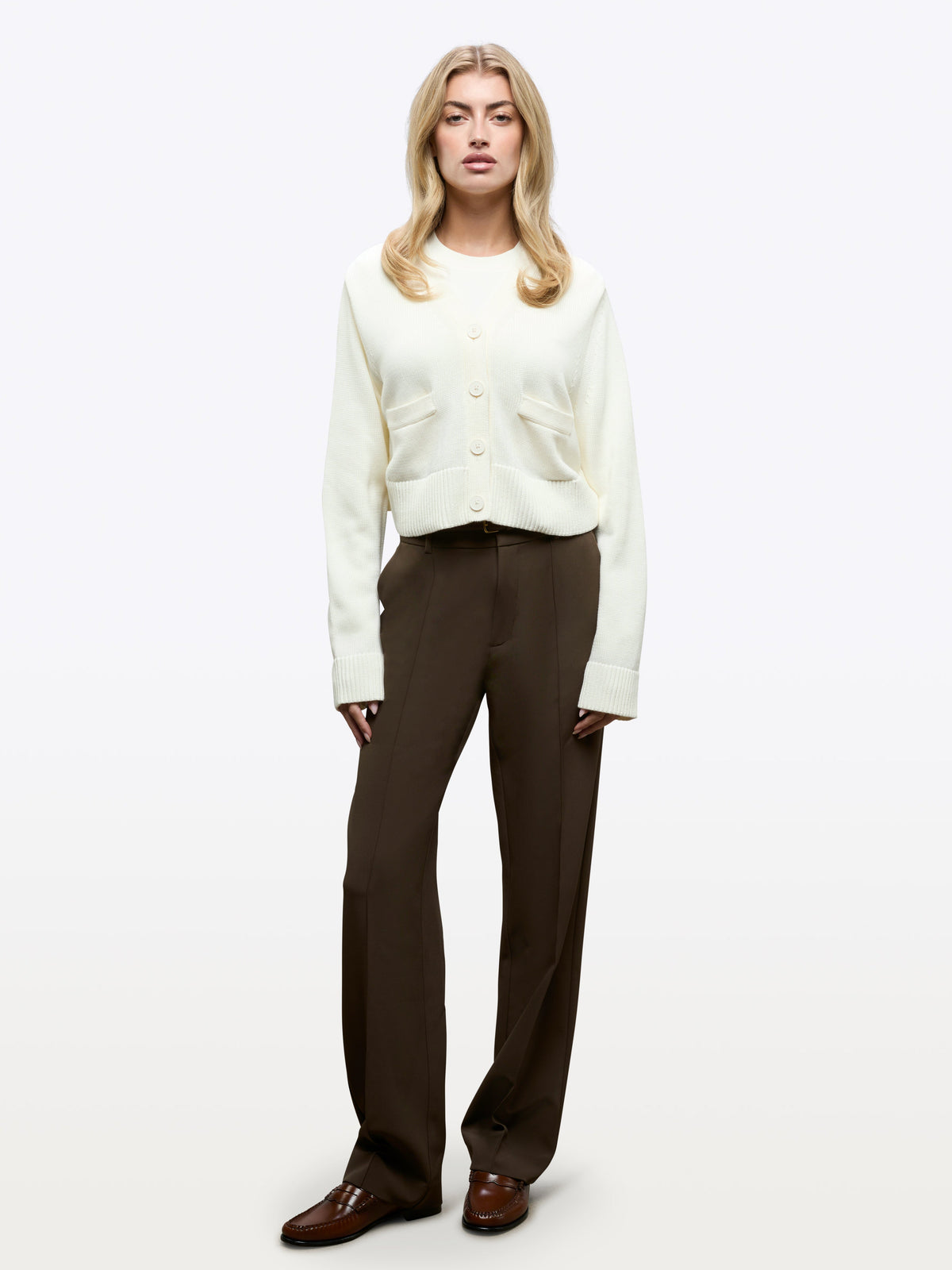 Upstate Cardigan | Eggshell