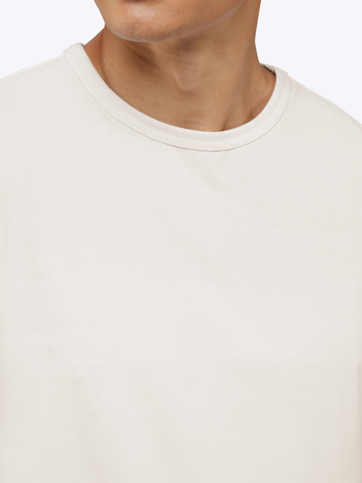AO Forever Tee | Ecru Classic-Fit PYCA Pro®