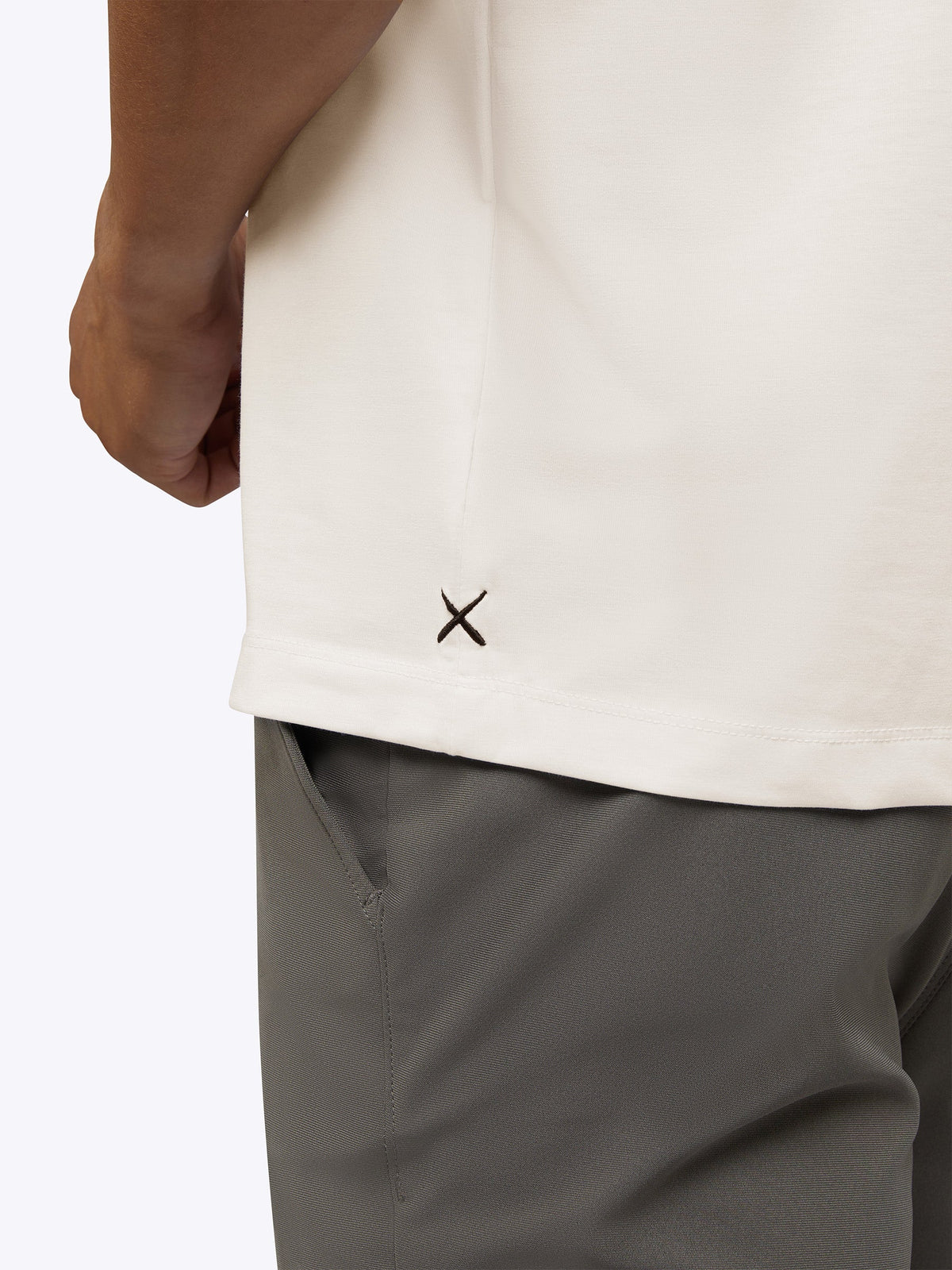 AO Forever Tee | Ecru Classic-Fit PYCA Pro®