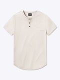 AO Henley Curve-Hem | Eggshell Signature-fit PYCA Pro®
