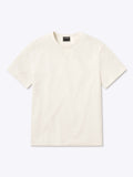 Script Overtime Tee | Eggshell Relaxed-Fit