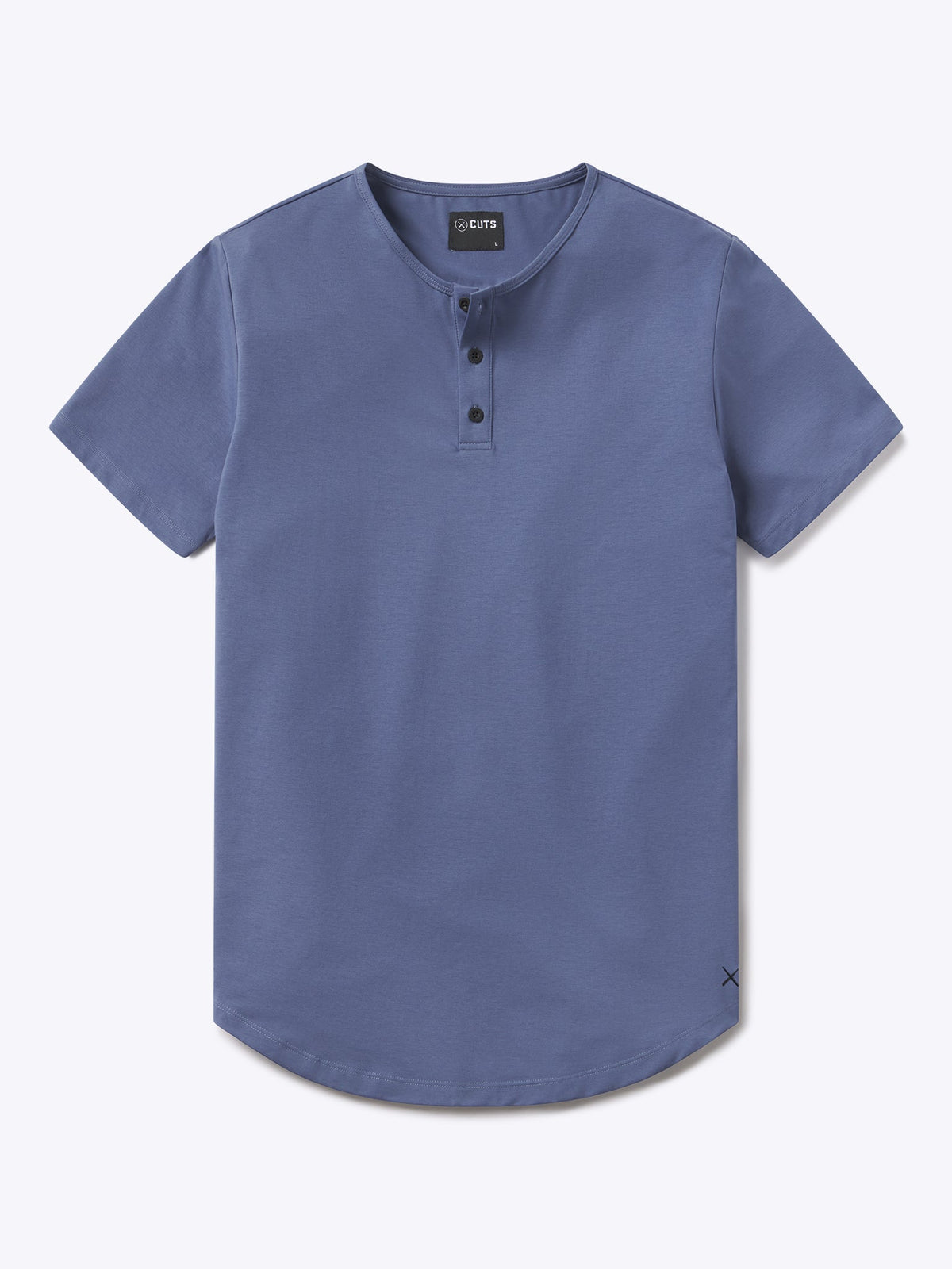 AO Henley Curve-Hem | Dusk Signature-fit PYCA Pro®
