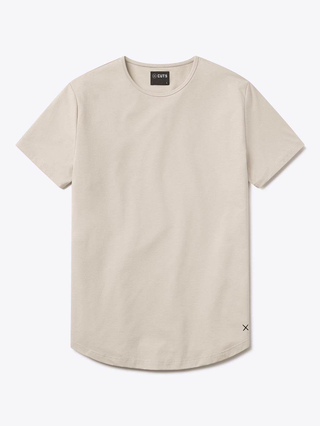 AO Curve-Hem Tee | Clay Signature-fit PYCA Pro®