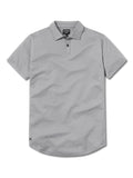 Universal COZ Polo | Granite Classic-fit Pima Cotton Blend