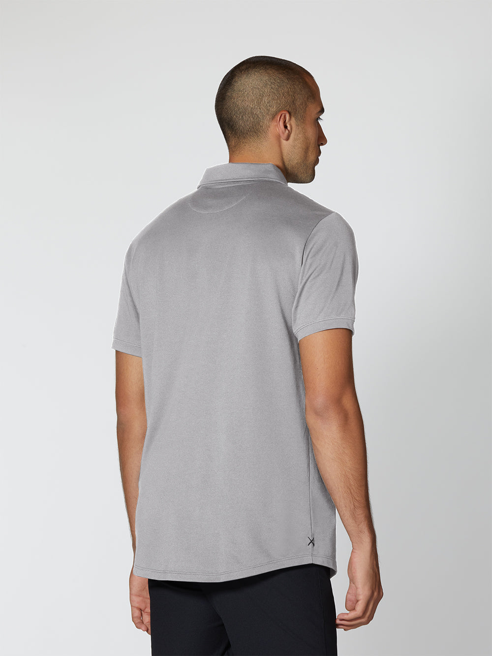 Universal COZ Polo | Granite Classic-fit Pima Cotton Blend
