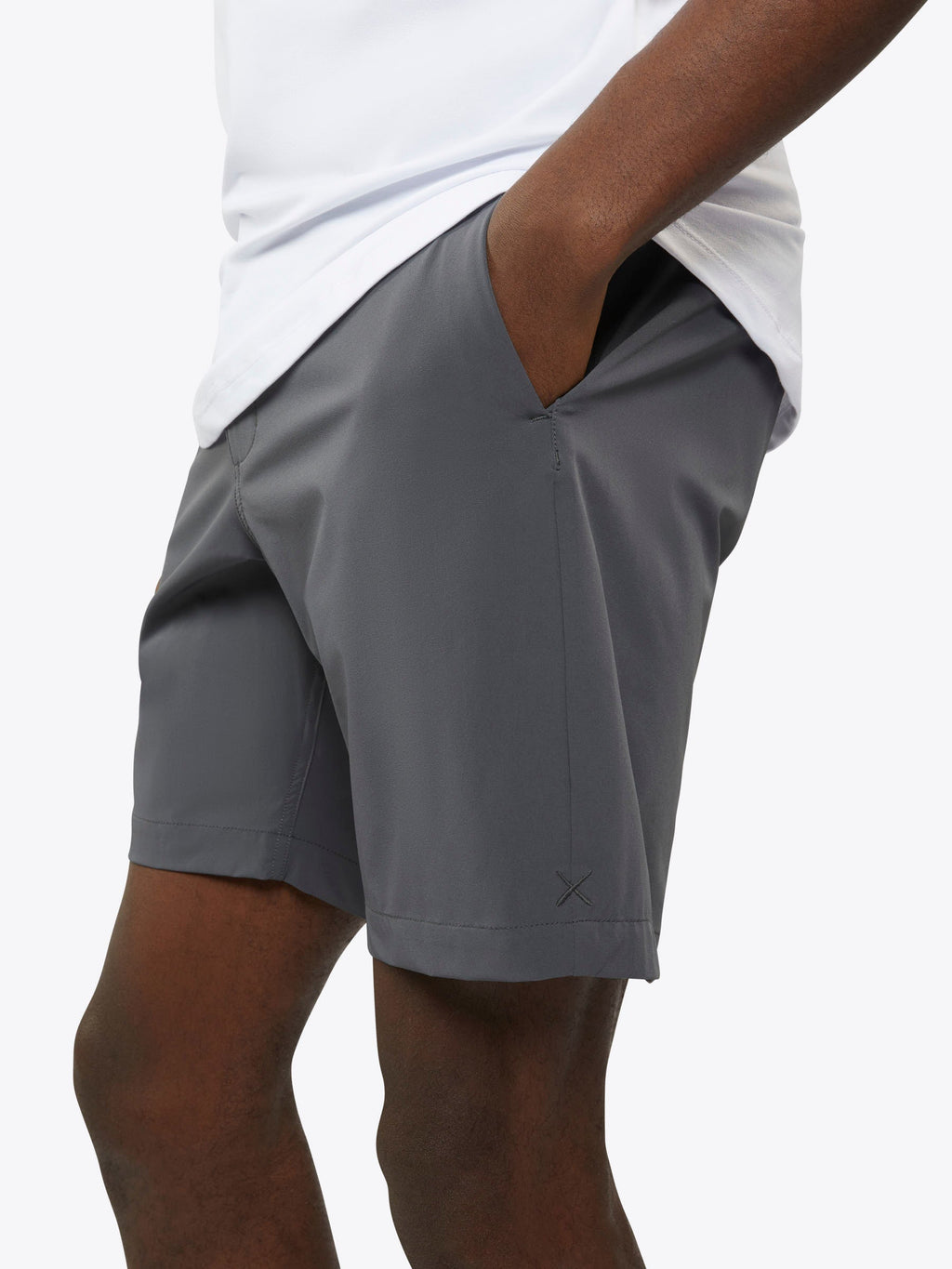 COZ Lite Short | Graphite 8" Slim-Fit