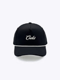 A-Frame Rope Hat | Black
