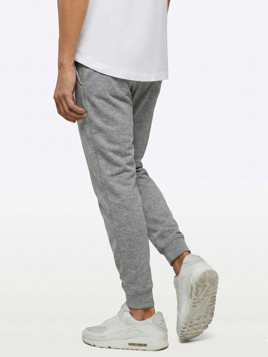 Hyperloop Jogger | Heather Grey Slim-fit