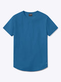 AO Curve-Hem Tee | Hudson Blue Signature-fit PYCA Pro®