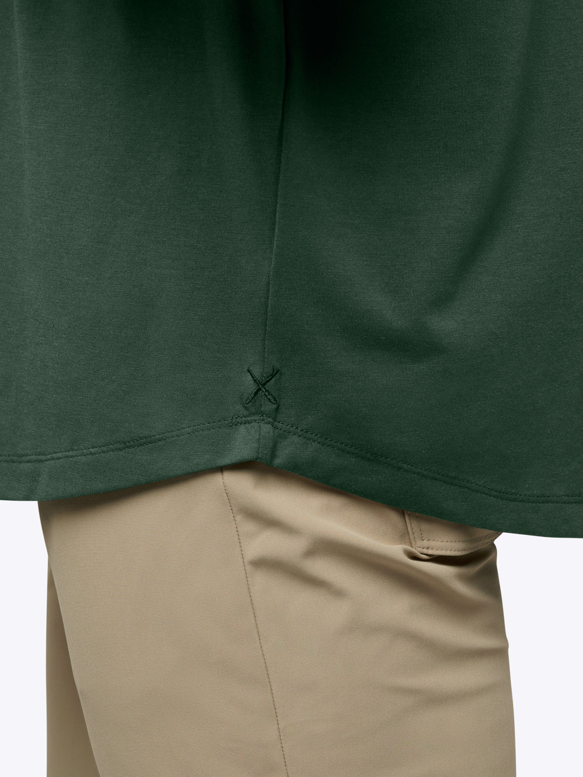 AO Long Sleeve Curve-Hem Tee | Hunter Signature-Fit PYCA Pro®