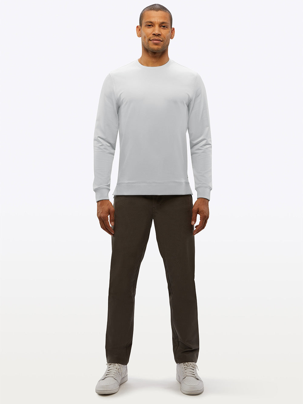 Hyperloop Pullover Split-Hem | Ice Signature-fit