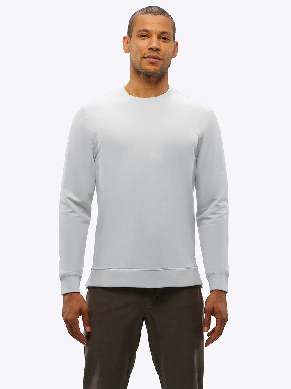 Hyperloop Pullover Split-Hem | Ice Signature-fit