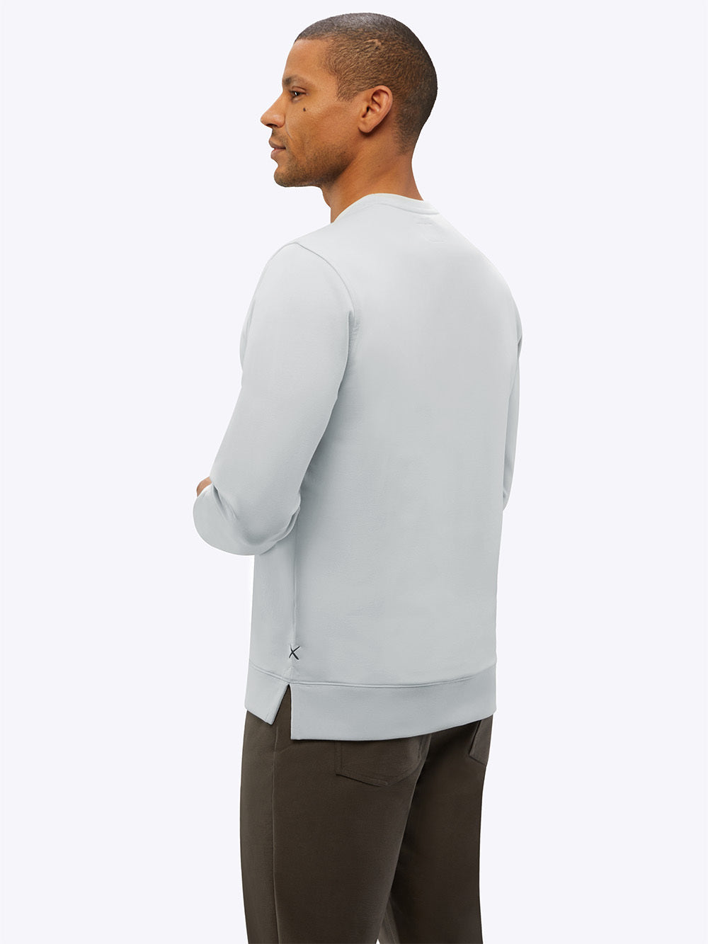 Hyperloop Pullover Split-Hem | Ice Signature-fit