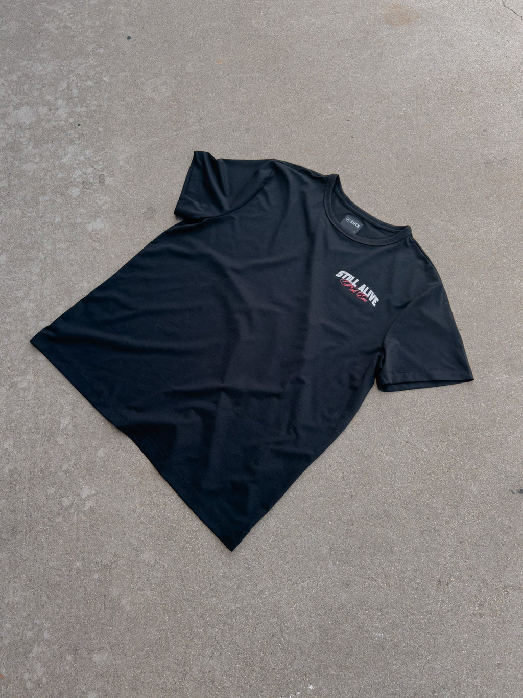 JD x Cuts Tee | Black Classic-Fit PYCA Pro®
