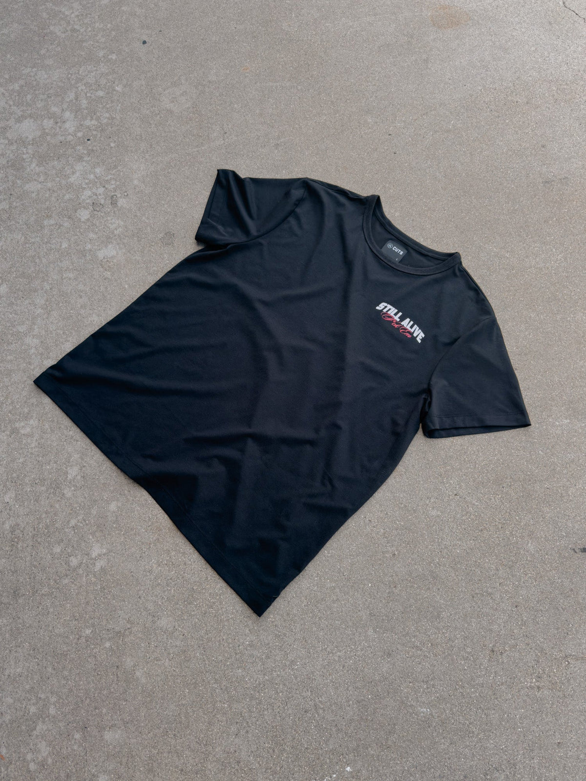 JD x Cuts Tee | Black Classic-Fit PYCA Pro®