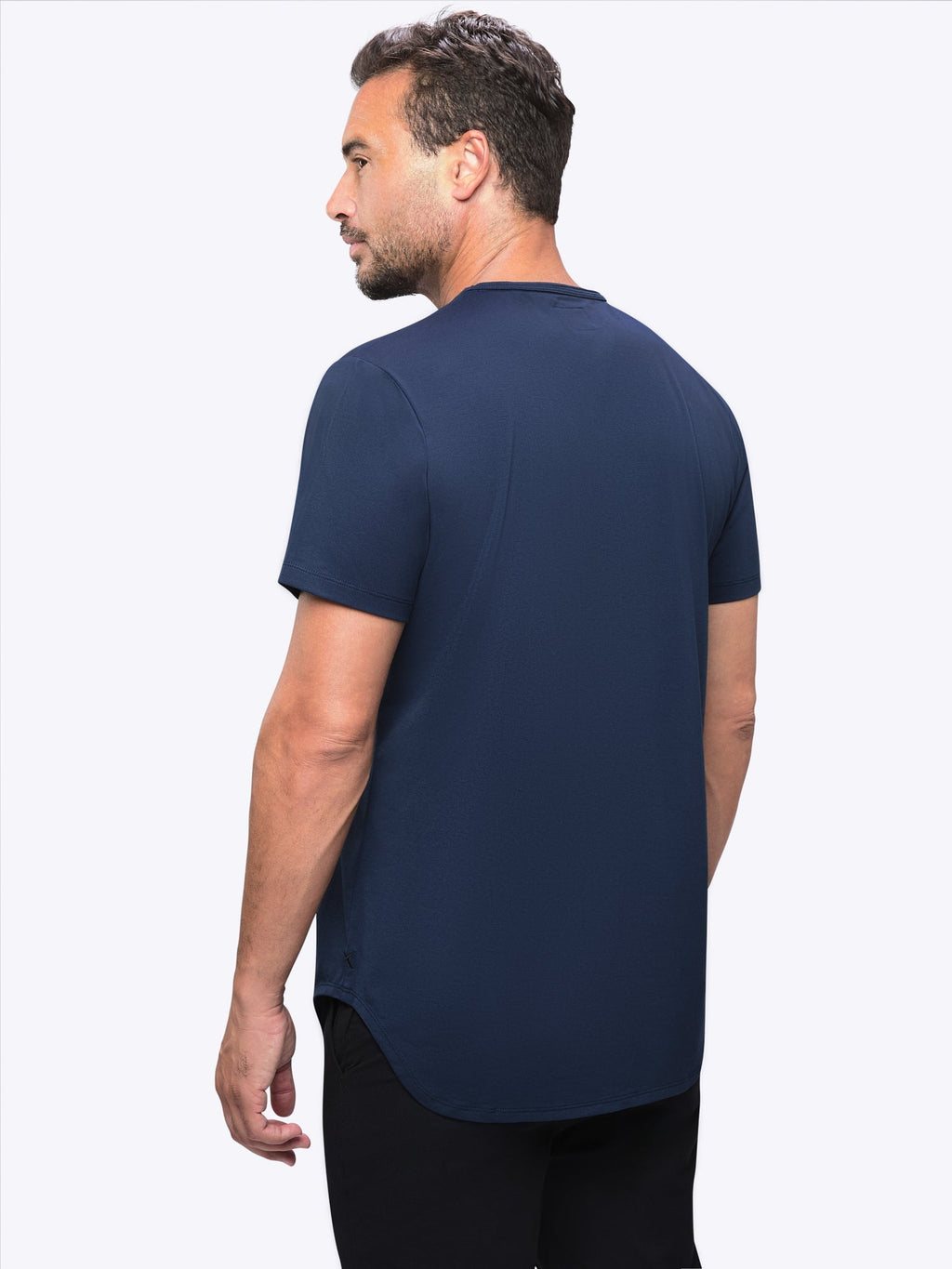 AO Elongated Tee | Iron Navy Signature-fit PYCA Pro®