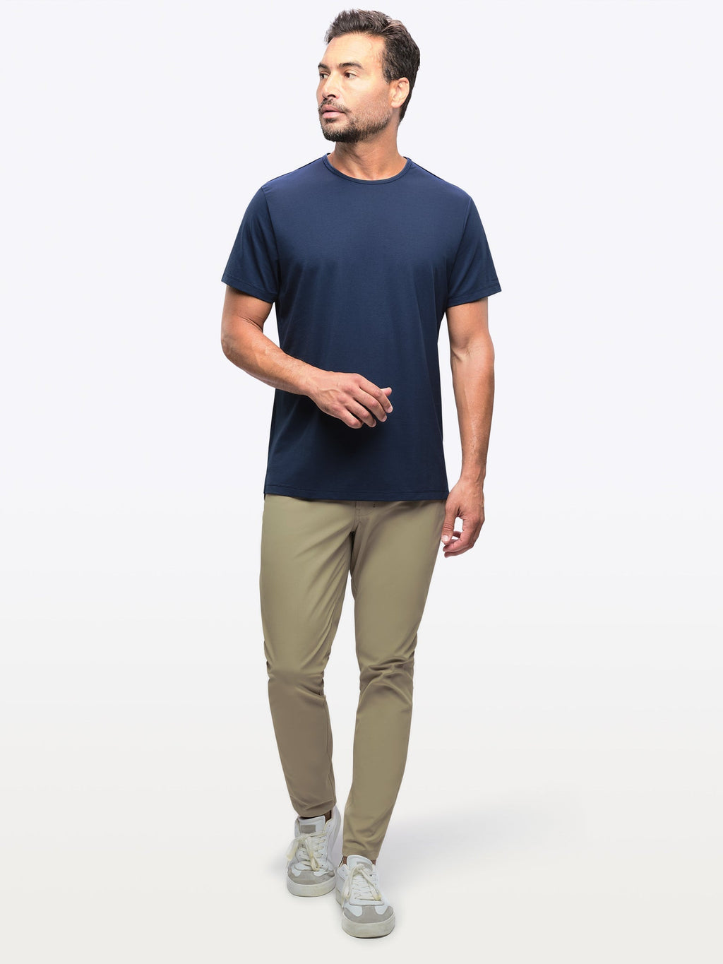 AO Split-Hem Tee | Iron Navy Signature-fit PYCA Pro®