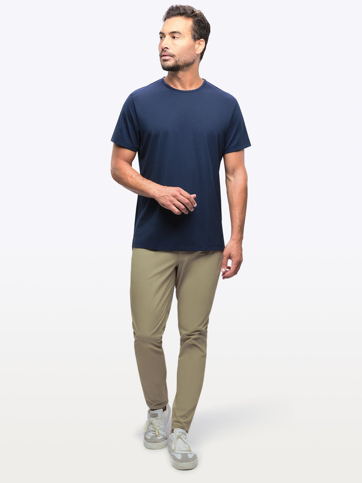 AO Split-Hem Tee | Iron Navy Signature-fit PYCA Pro®