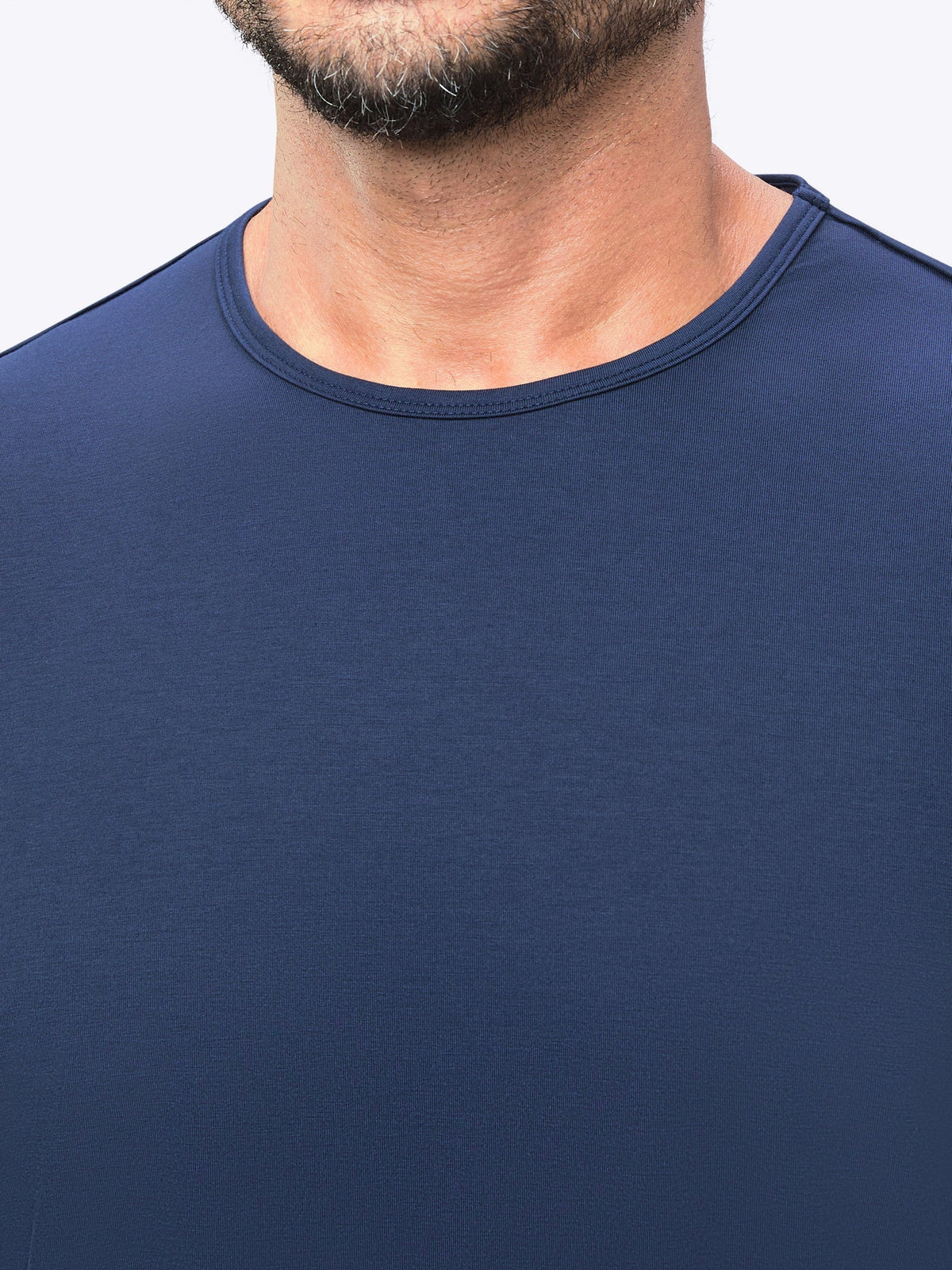 AO Split-Hem Tee | Iron Navy Signature-fit PYCA Pro®