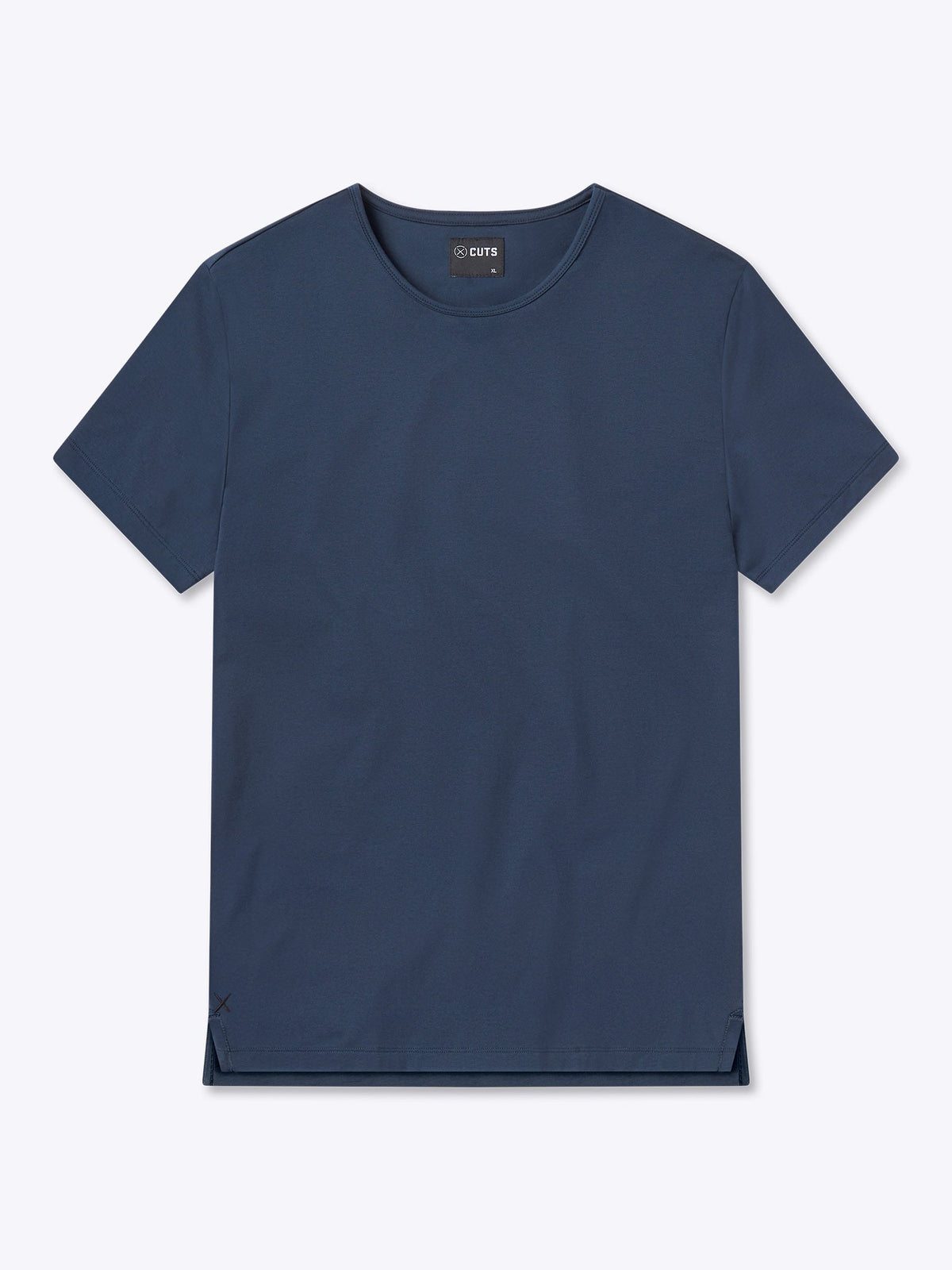 AO Split-Hem Tee | Iron Navy Signature-fit PYCA Pro®