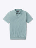 Riviera Knit Polo | Isle Blue Signature-Fit