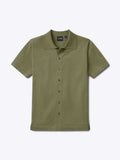 Riviera Knit Button Up | Capers Signature-Fit