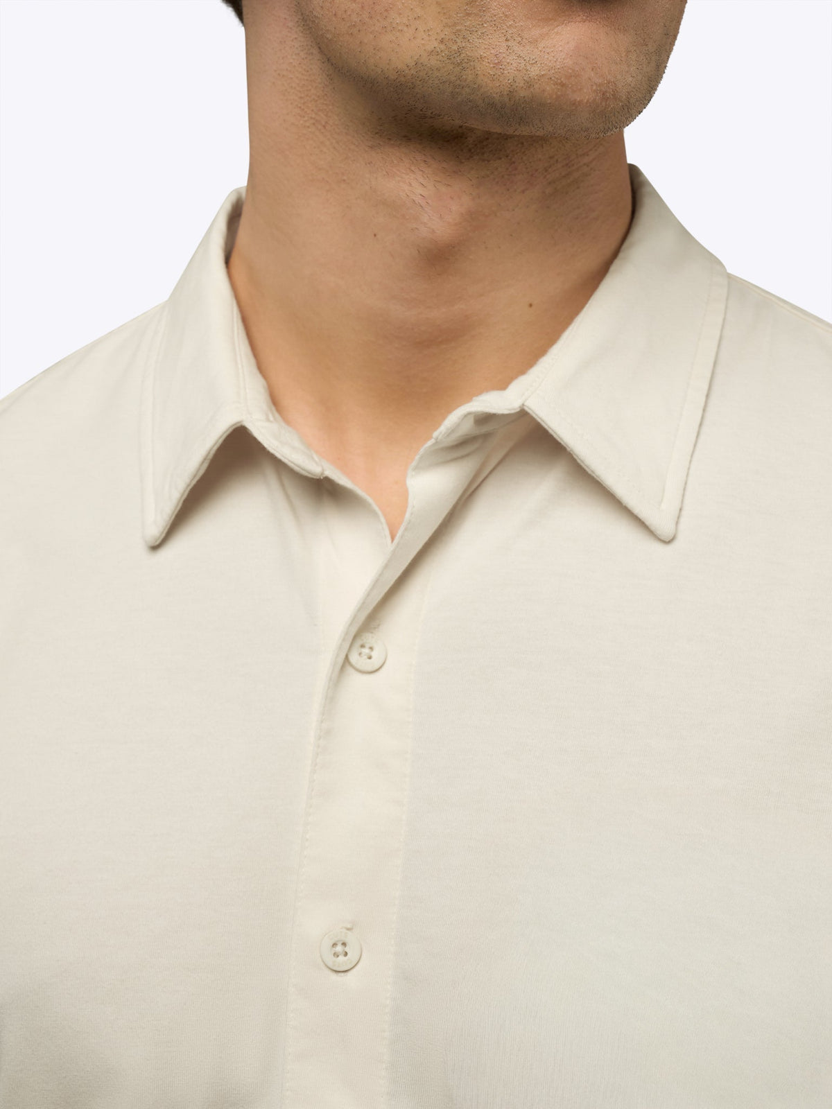 AO Button Up | Ivory Signature-Fit PYCA Pro®