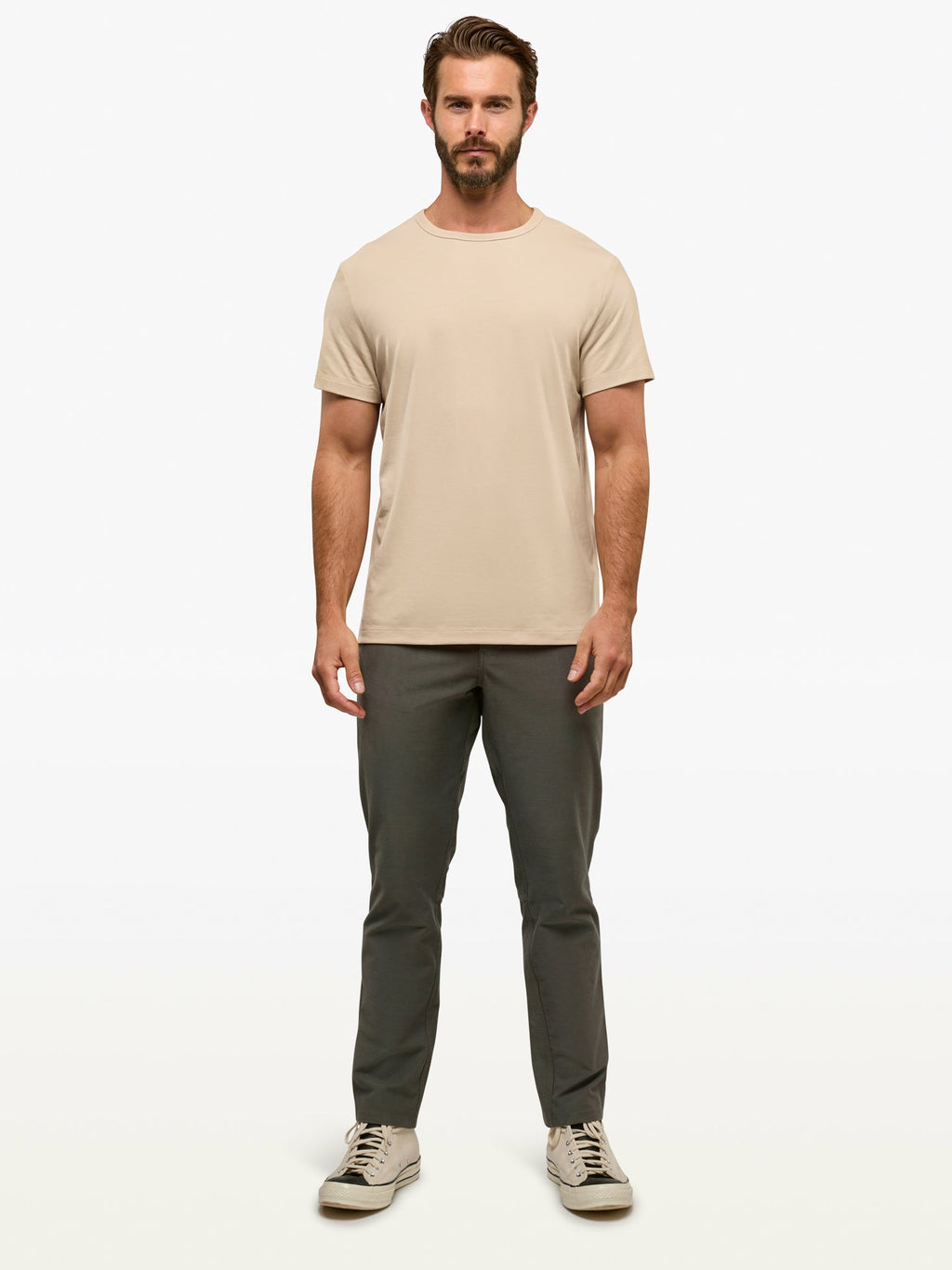 AO Forever Tee  | Khaki Classic-Fit PYCA Pro®