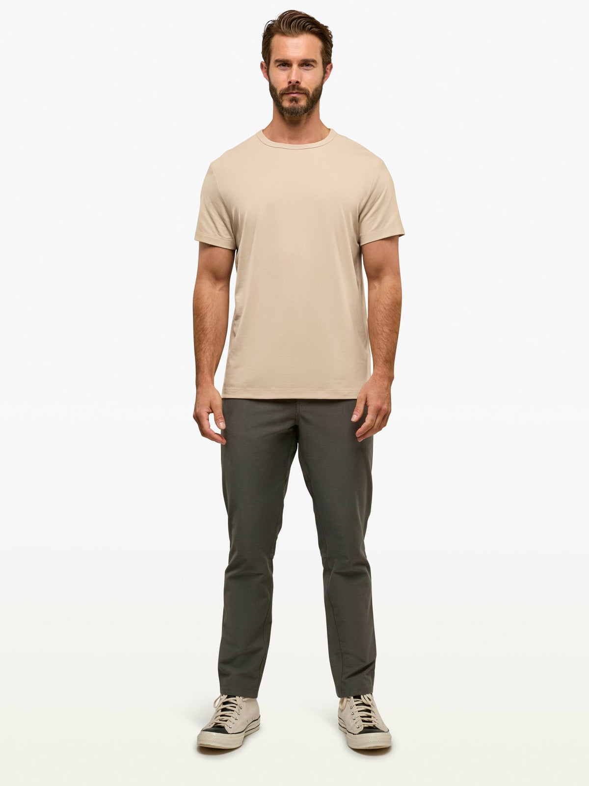 AO Forever Tee  | Khaki Classic-Fit PYCA Pro®