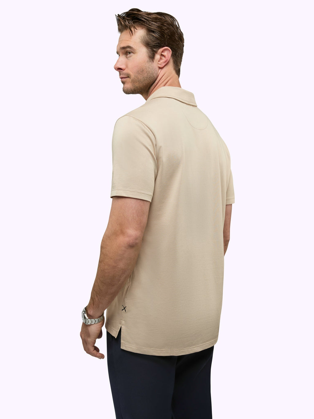 COZ Pima Polo | Khaki Signature-Fit