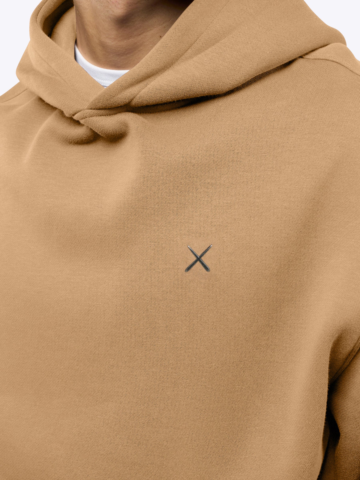 Divine Fleece Hoodie | Latte Classic-fit