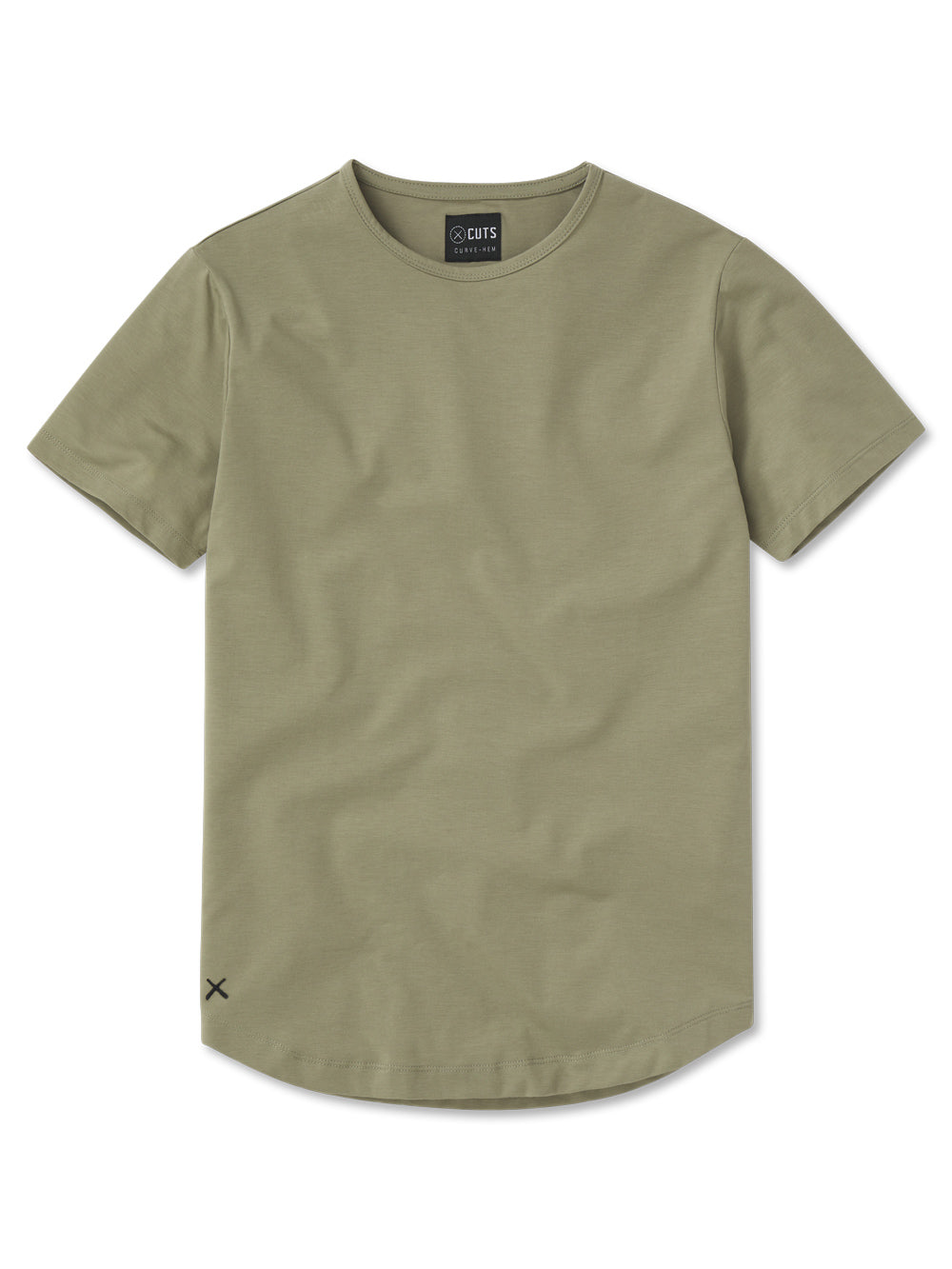 Crew Curve-Hem | Laurel Oak Signature-fit PYCA Pro®
