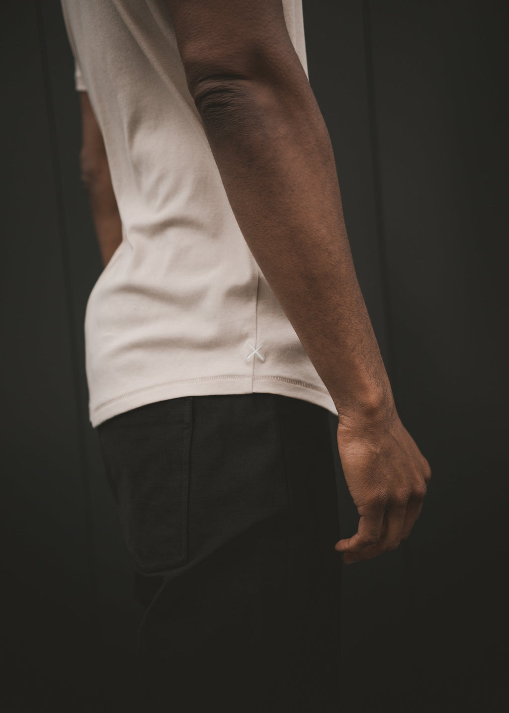 Interknit Pima Cotton Tee | Birch Signature-Fit