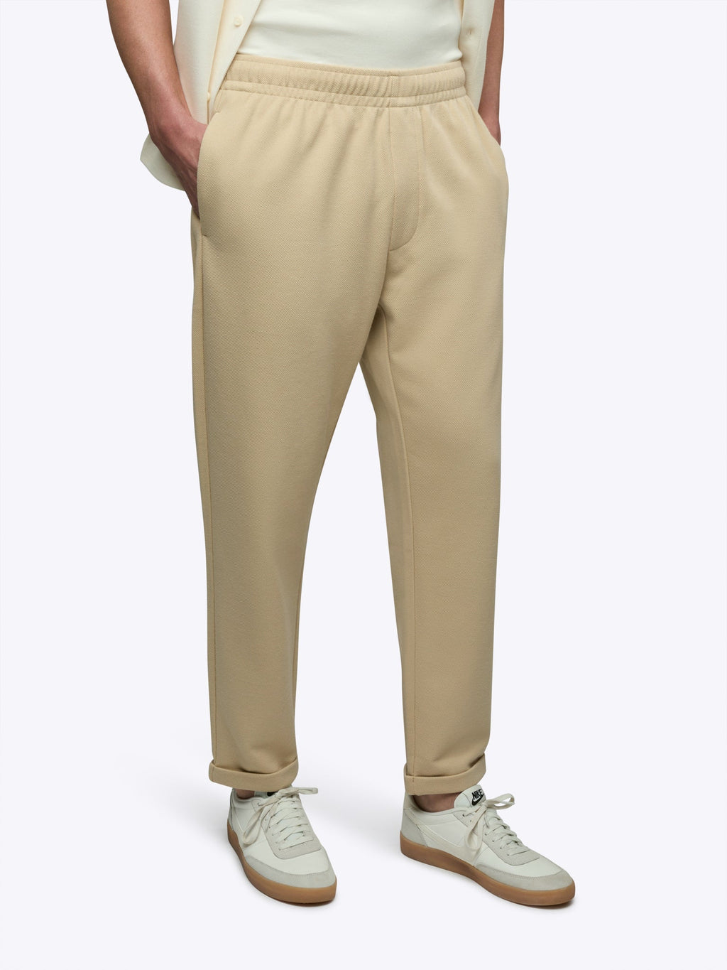 Elevate Pique Pant | Linen Classic-fit