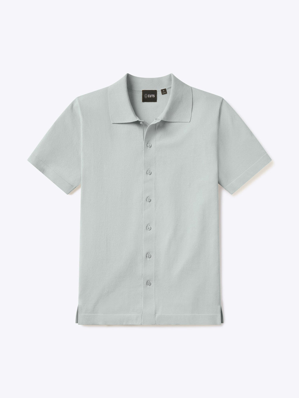Riviera Knit Button Up | Metal Signature-Fit