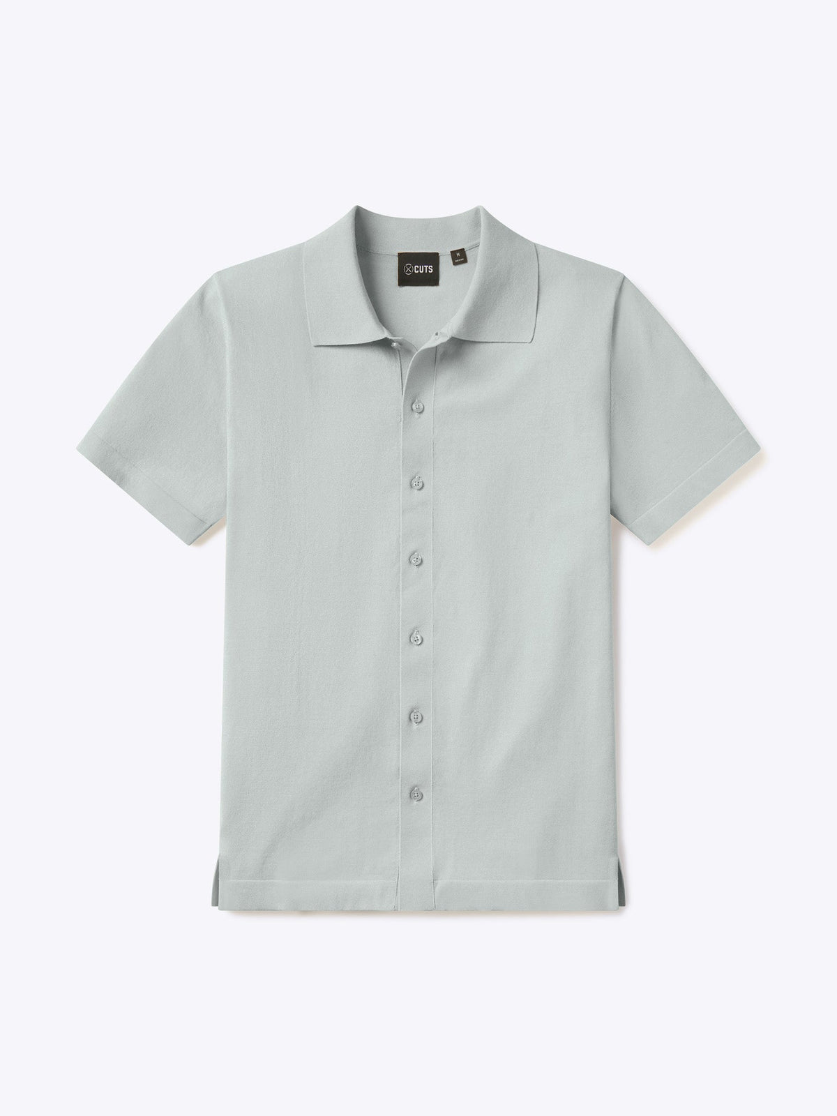 Riviera Knit Button Up | Metal Signature-Fit