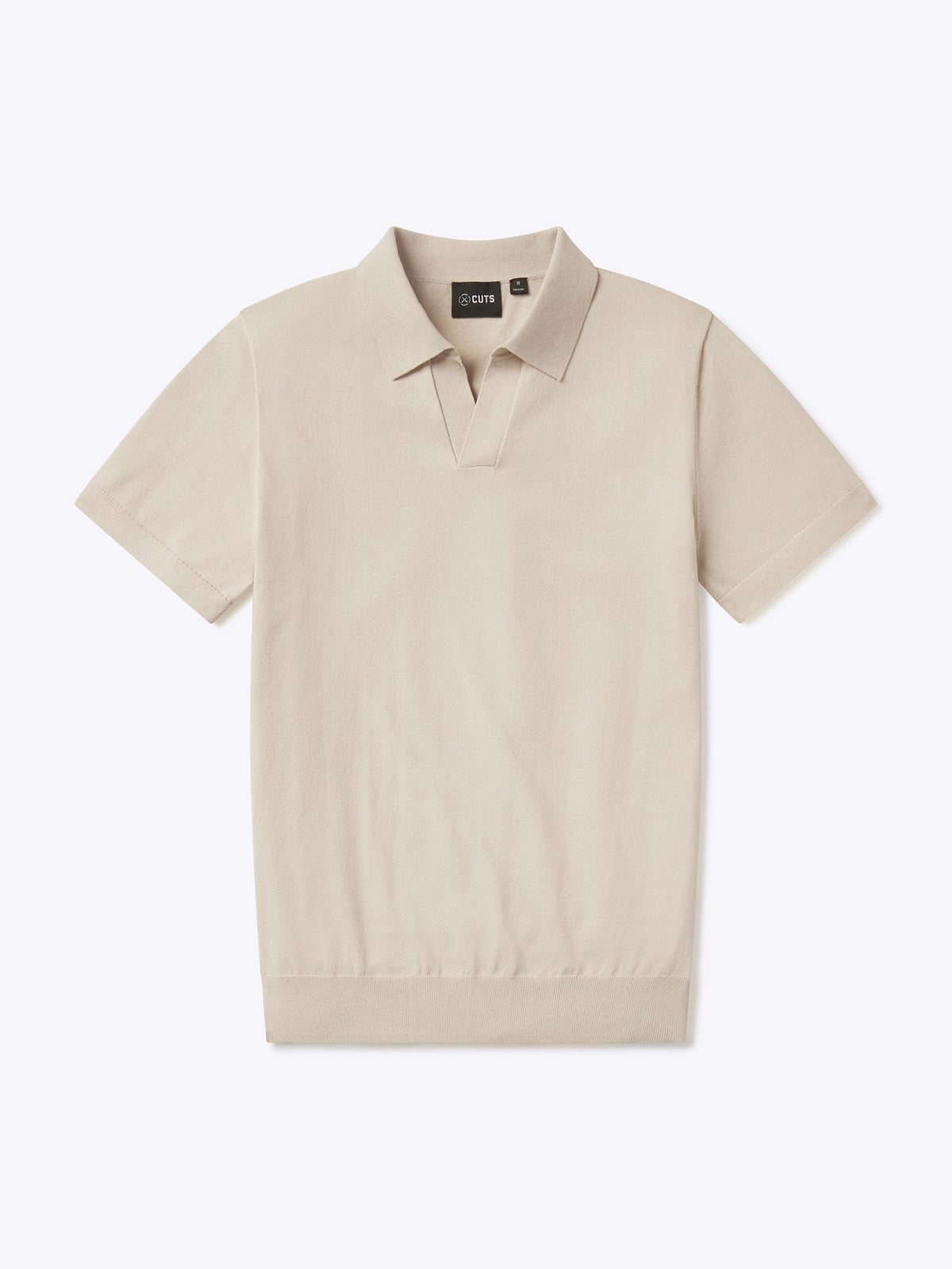 Riviera Knit Polo | Sand Dune Signature-Fit
