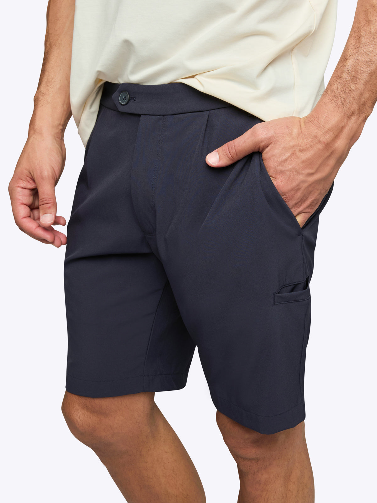 Club Golf Short | Marine Navy Classic-fit