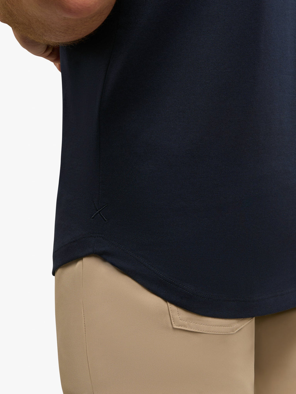 AO Henley Curve-Hem | Marine Navy Signature-fit PYCA Pro®
