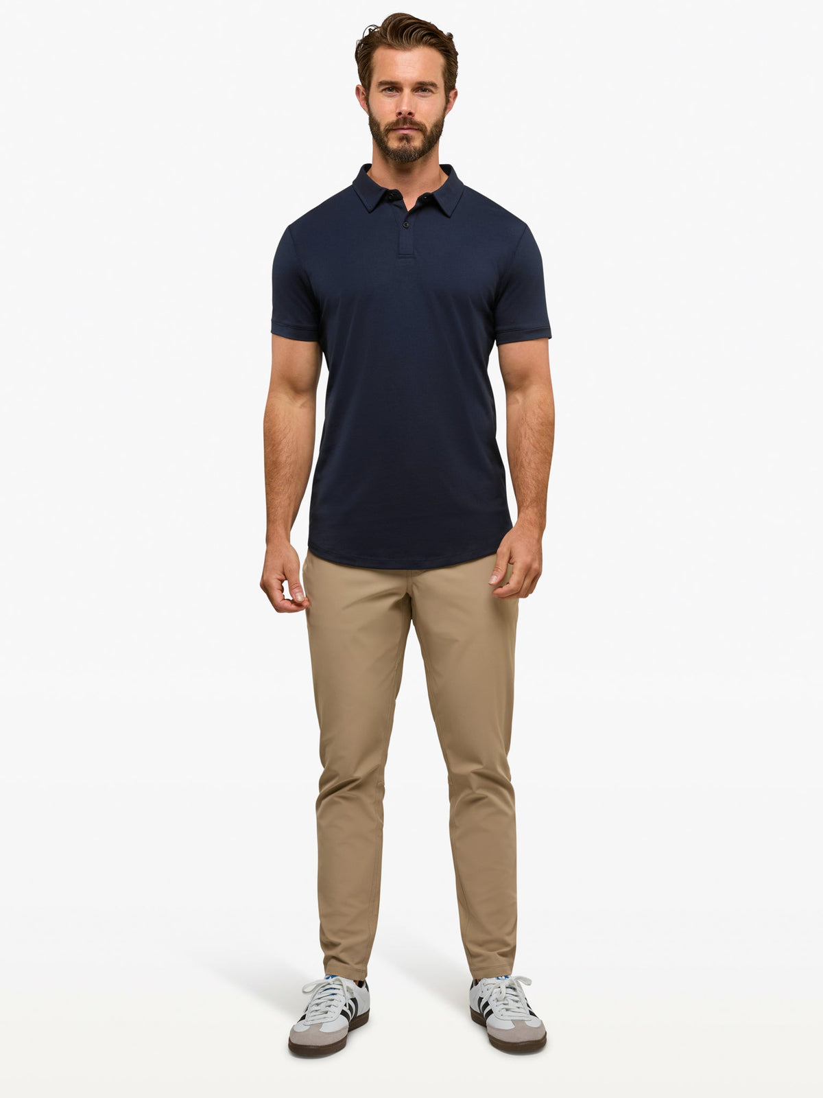 AO Polo | Marine Navy Signature-fit PYCA Pro®