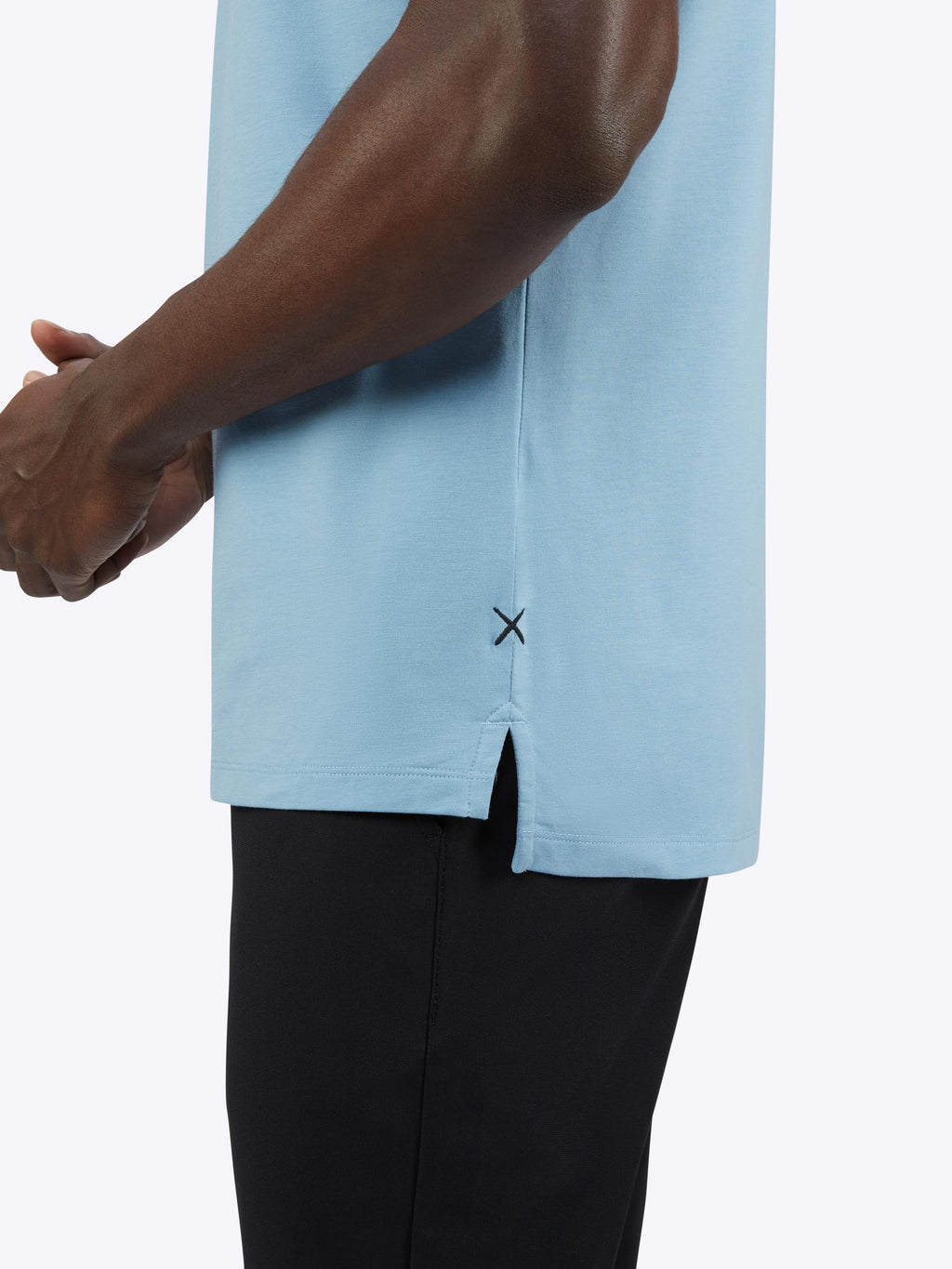 AO Split-Hem Tee | Mediterranean Signature-fit PYCA Pro®