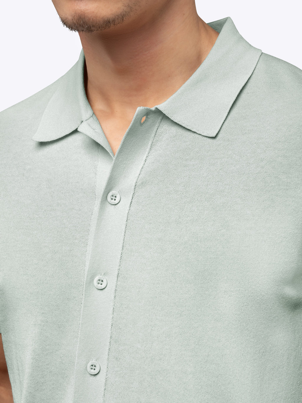 Riviera Knit Button Up | Mercury Signature-Fit