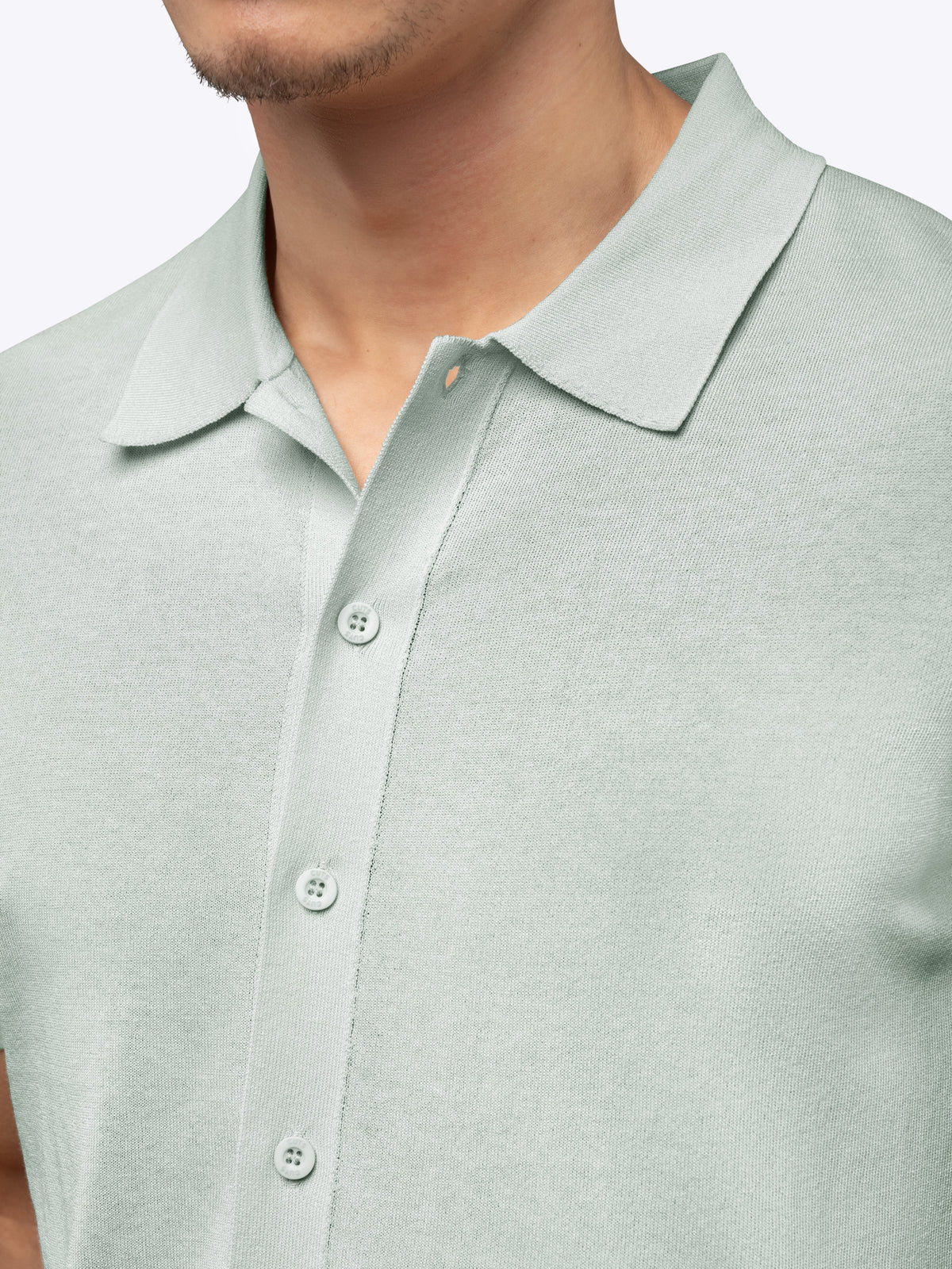Riviera Knit Button Up | Mercury Signature-Fit