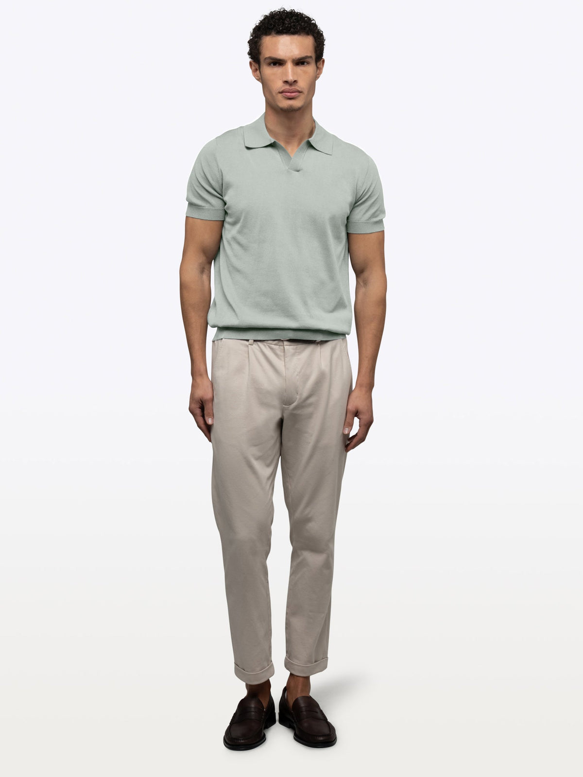 Riviera Knit Polo | Mercury Signature-Fit