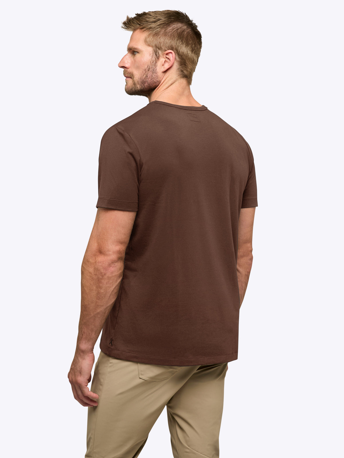 AO Forever Tee  | Mocha Classic-Fit PYCA Pro®