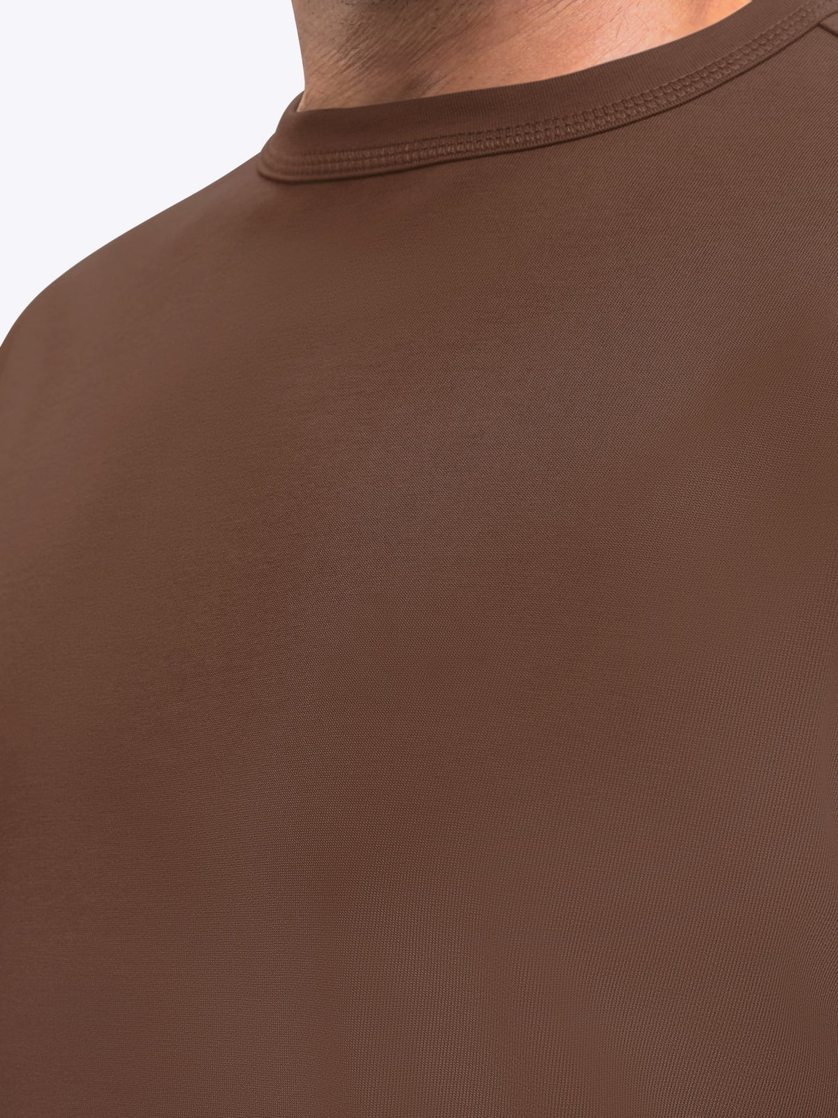 Overtime Oversized Tee | Mocha Relaxed-Fit
