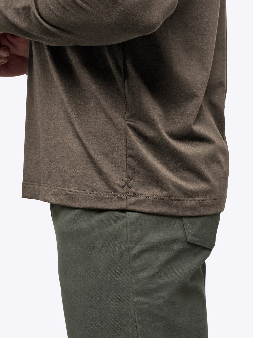 AO Forever Long Sleeve Tee | Morel Classic-Fit PYCA Pro®