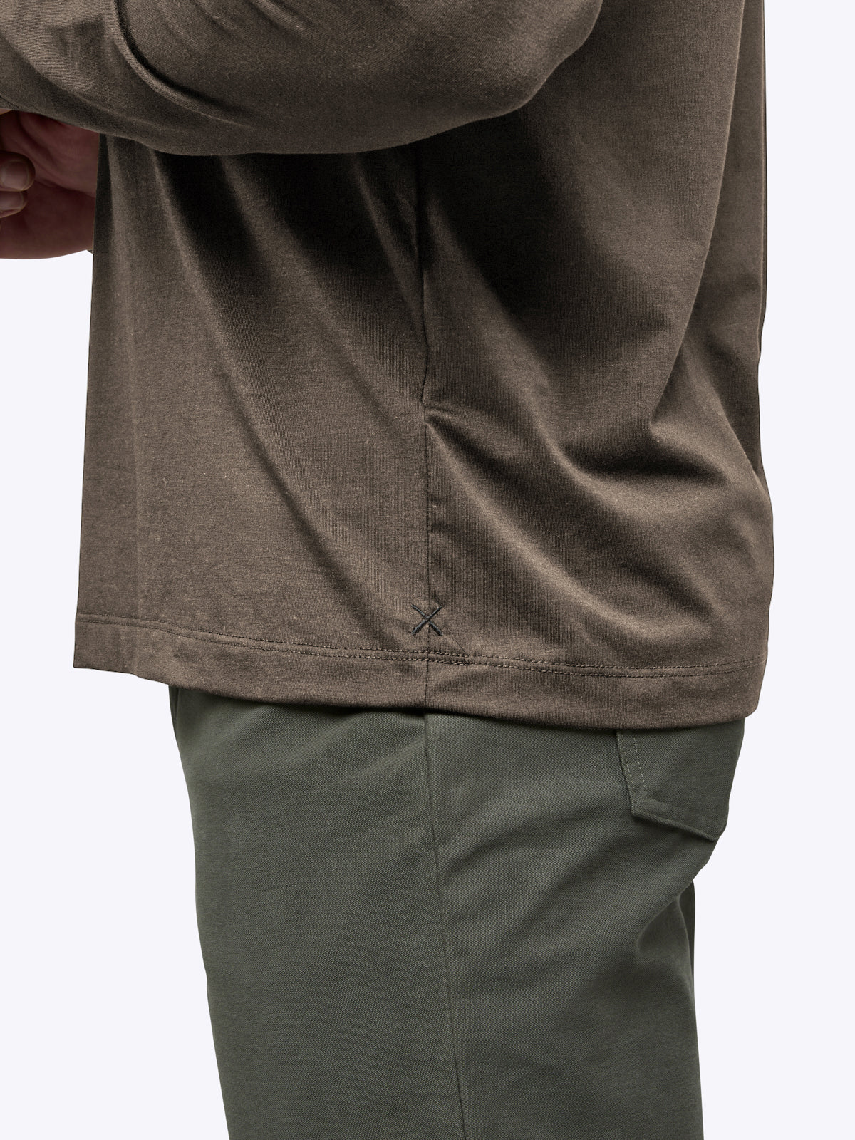 AO Forever Long Sleeve Tee | Morel Classic-Fit PYCA Pro®
