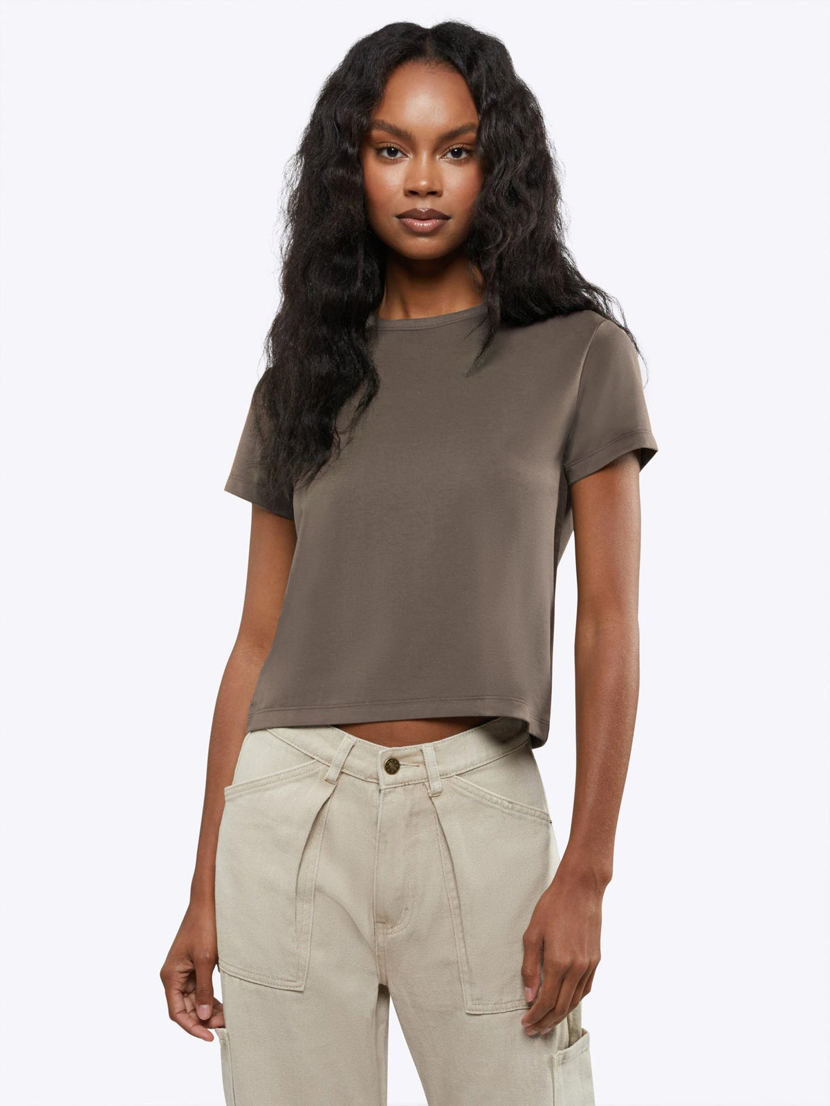 [info]--Taelor is 5'9" and wears a size XS